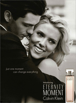 Scarlett Johansson for Eternity Moment Fragrance