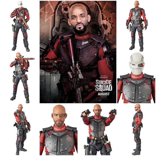 Suicide Squad: Deadshot MAF Ex Action Figure (Will Smith)