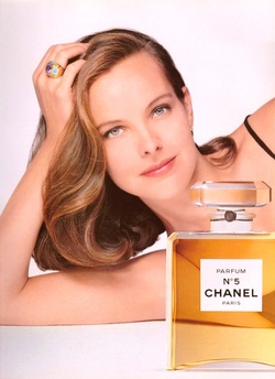 Carole Bouquet for Chanel No. 5 Fragrance