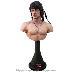 Rambo III: John J. Rambo 1/4 Scale Bust (Sylvester Stallone)