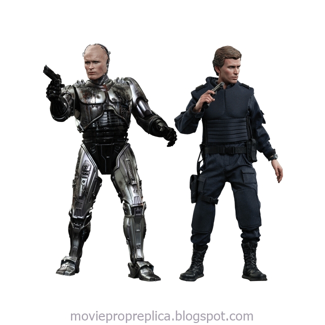 RoboCop: RoboCop (Battle Damaged Version) & Alex Murphy 1/6th Scale Figure Set (Peter Weller)