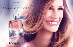 Julia Roberts for La Vie Est Belle Fragrance