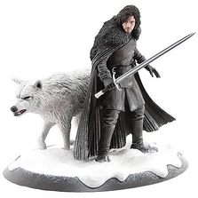 Game of Thrones Jon Snow and Ghost Statue (Kit Harington)