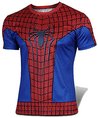 G-Like Men's Red Spider Man Short T-shirt