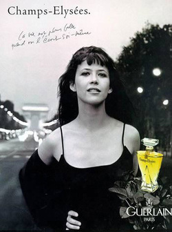Sophie Marceau for Champs Elysees Fragrance
