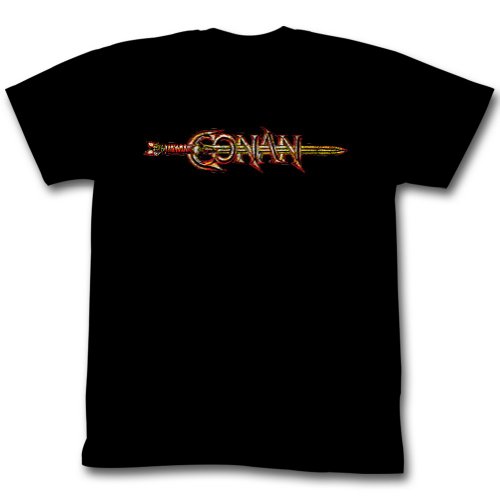 Conan Movie Conan Logo In Color Adult T-Shirt