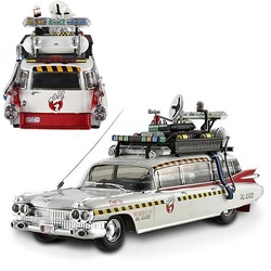 Ghostbusters 2 Ecto-1A Hot Wheels Elite 1/43 Scale Vehicle