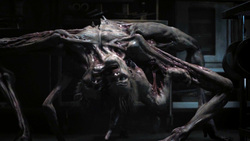 The Thing (2011) - Edvard-Adam Thing Creature Burned Body