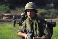Charlie Sheen as Private Chris Taylor: Platoon