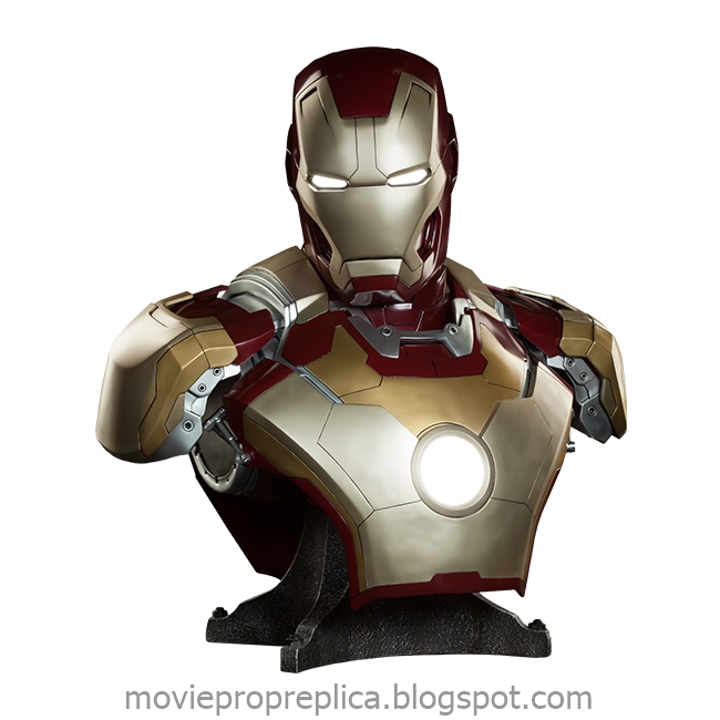 Iron Man 3: Iron Man Mark 42 Life-Size Bust