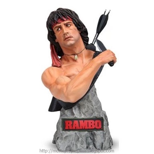 Rambo: First Blood: John J. Rambo 25th anniversary 1/3th Scale Bust (Sylvester Stallone)
