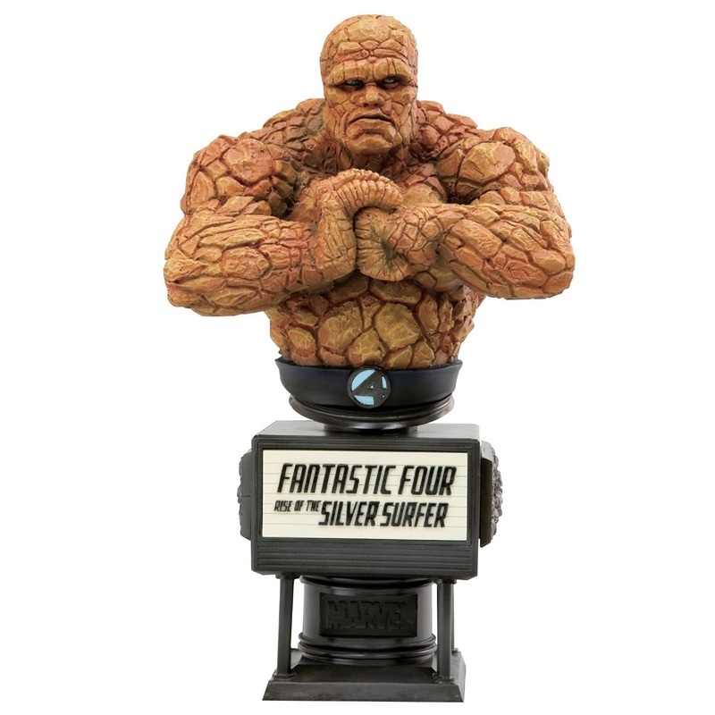 Fantastic Four Thing Fine Art Bust