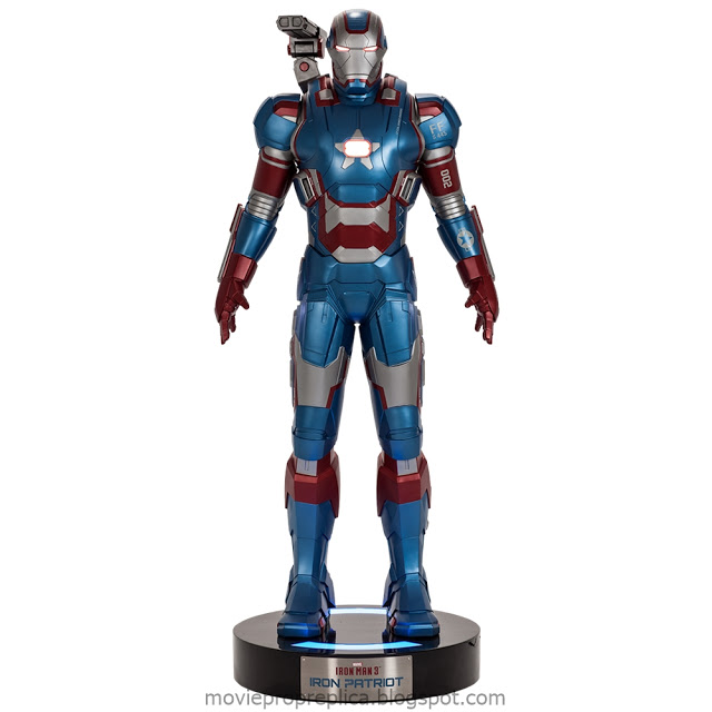Iron Man 3: Iron Patriot Life-Size Statue
