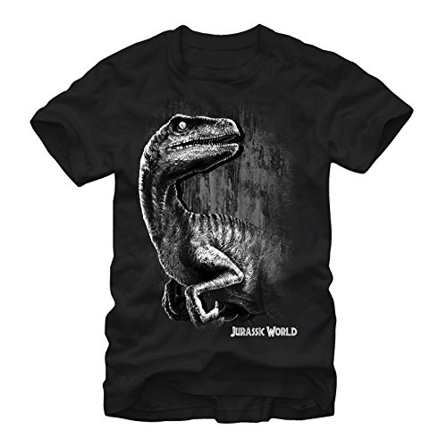 Jurassic World Sly Velociraptor Mens Graphic T Shirt
