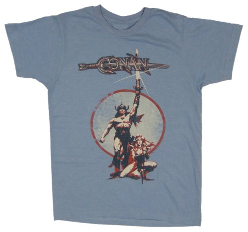 American Classics Men's Conan The Barbarian Poster T-Shirt