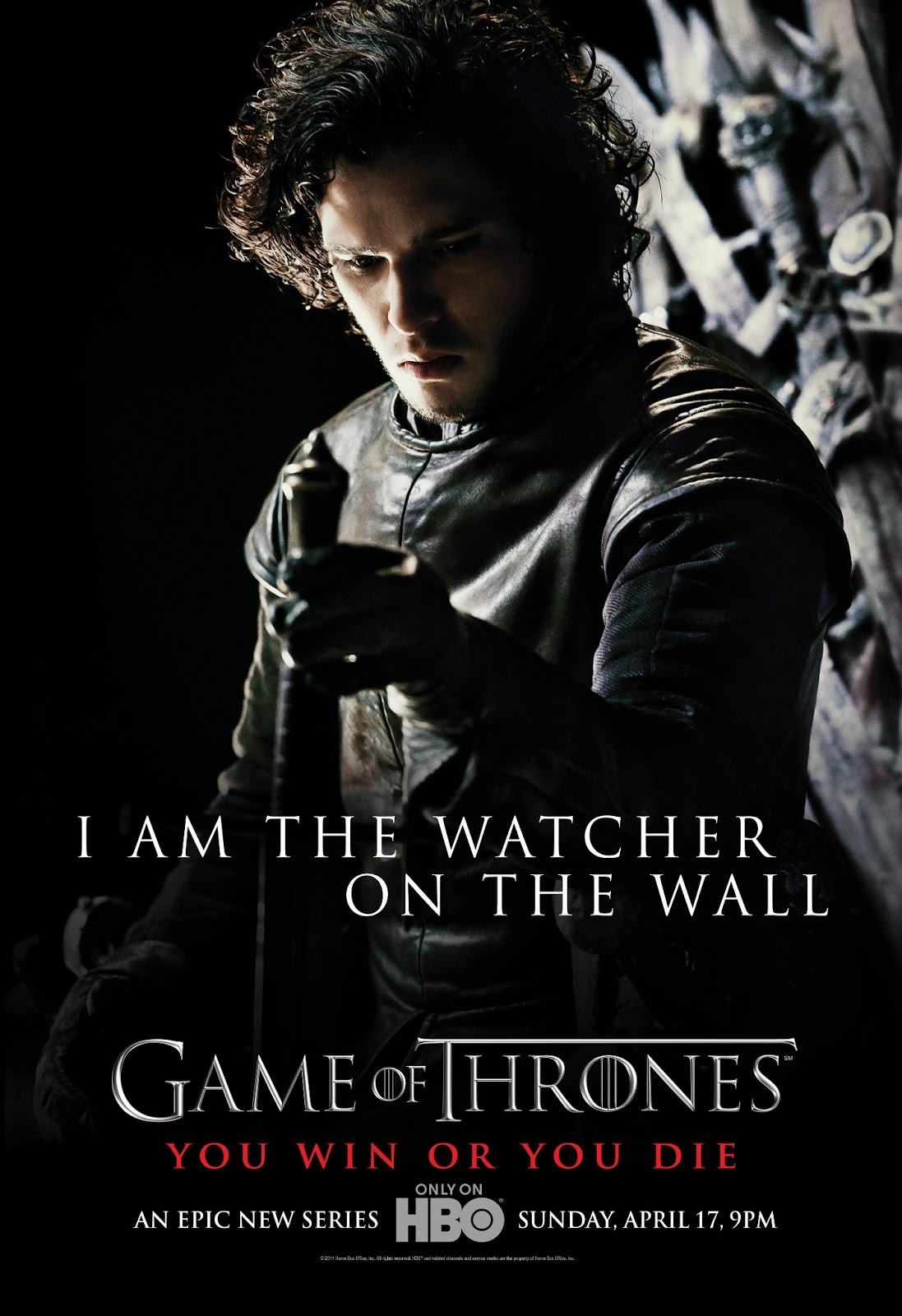 Kit Harington as Jon Snow: Game of Thrones