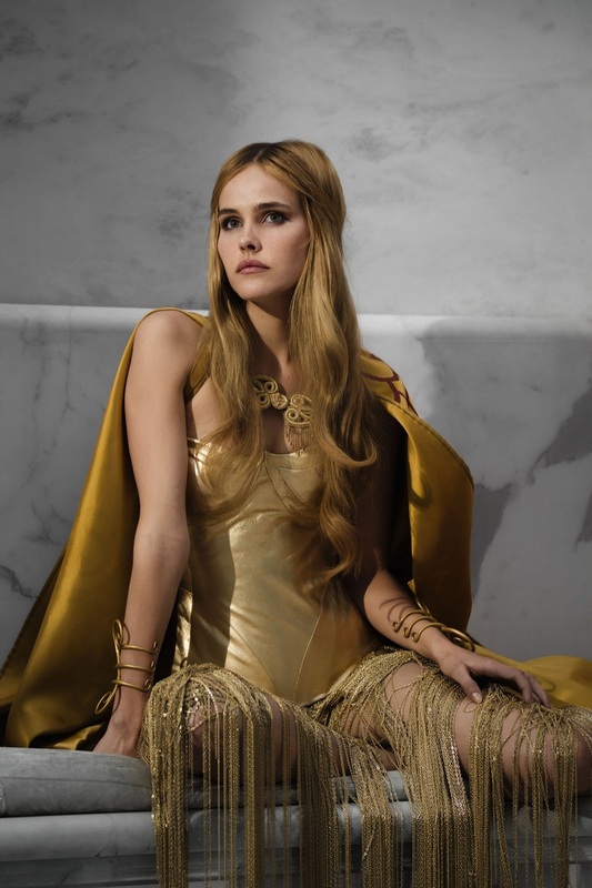 Isabel Lucas as Athena, goddess of Wisdom: Immortals