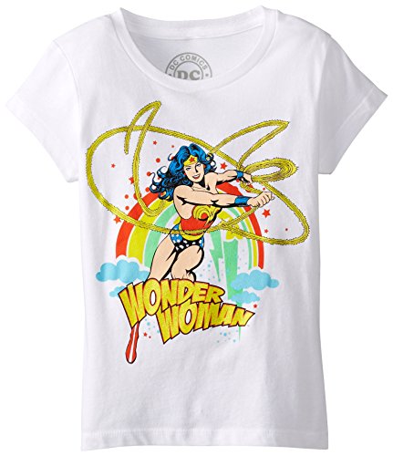 DC Comics Big Girls' Wonder Woman Lasso T-Shirt