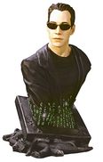 The Matrix: Keanu Reeves as Neo Mini Bust