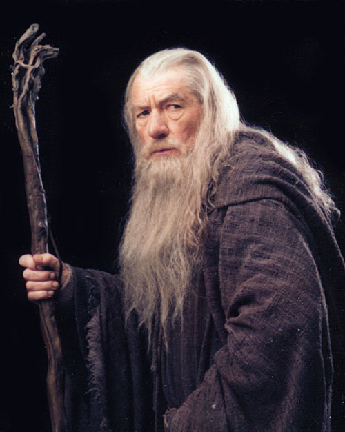 Ian McKellen as Gandalf