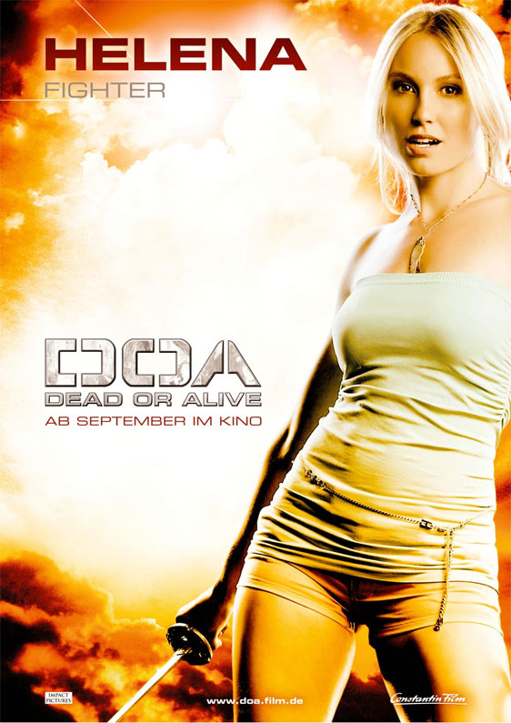 Female Fighters - DOA: Dead or Alive - Jaime Pressly, Holly Valance