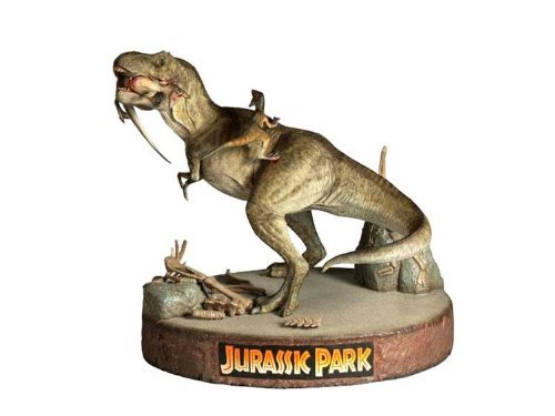 Jurassic Park: T-Rex vs. Velociraptors Diorama