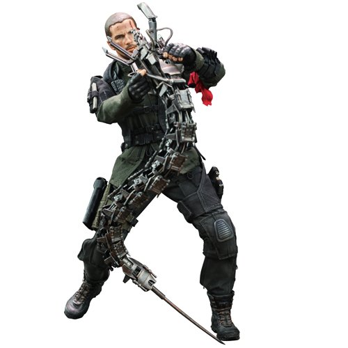 Terminator Salvation: John Connor Final Battle Version 1/6th Scale Figure with Hydrobot (Christian Bale)