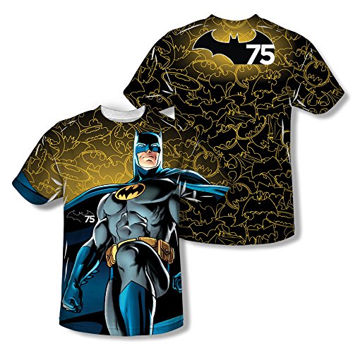 Batman 75 Glow All Over Print Kids T-Shirt