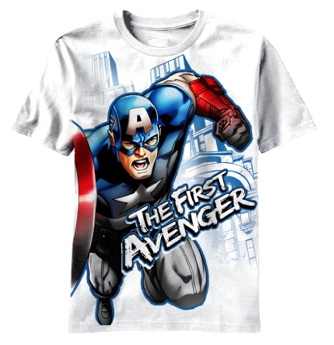 Captain America Boys the First Avenger T-shirt