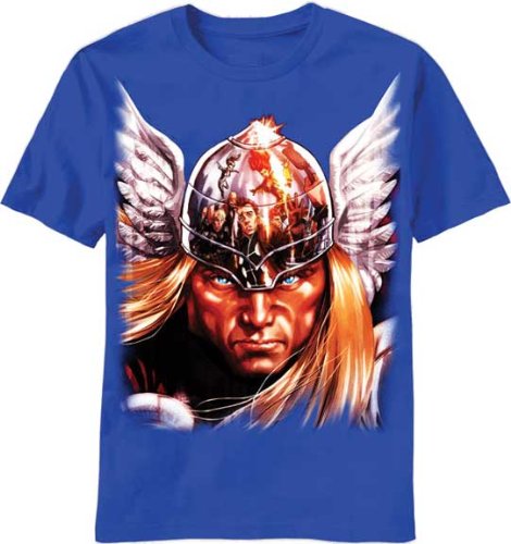The Mighty Thor Royal Blue Men's T-shirt
