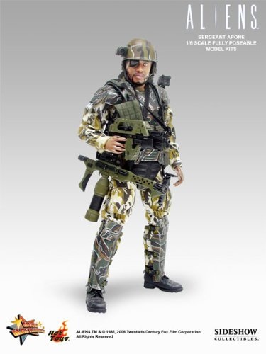 Al Matthews as Sergeant Al Apone: Aliens Movie Masterpiece 12 Inch Model Figure 