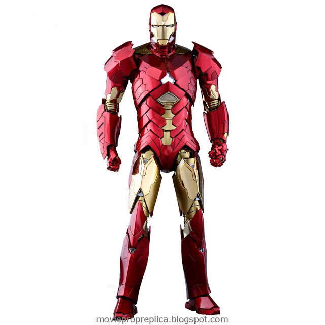 Iron Man 3: Iron Man Mark XV Sneaky (Retro Armor Version) 1/6th Scale Figure