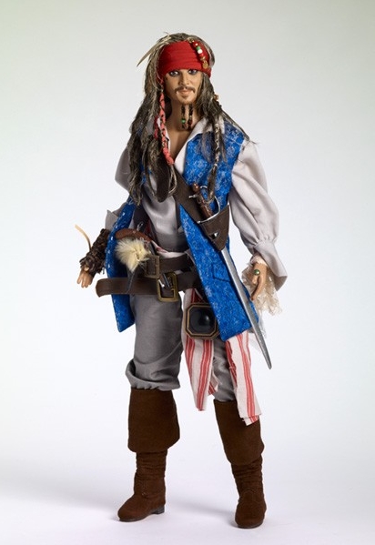 Pirates of the Caribbean: Captain Jack Sparrow Tonner Doll (Johnny Depp)