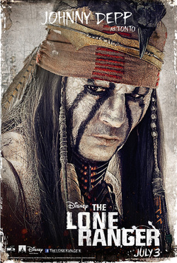 Johnny Depp as Tonto: The Lone Ranger