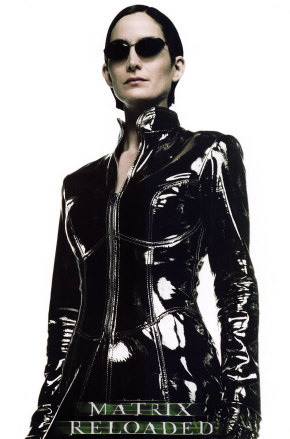 Carrie-Anne Moss as Trinity: The Matrix