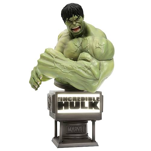 Incredible Hulk Movie Fine Art Bust
