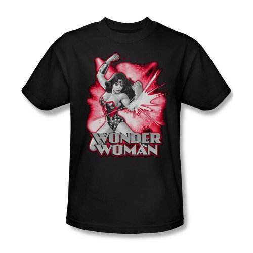 Warner Bros. Men's Wonder Woman Amazonian Bracelets T-Shirt