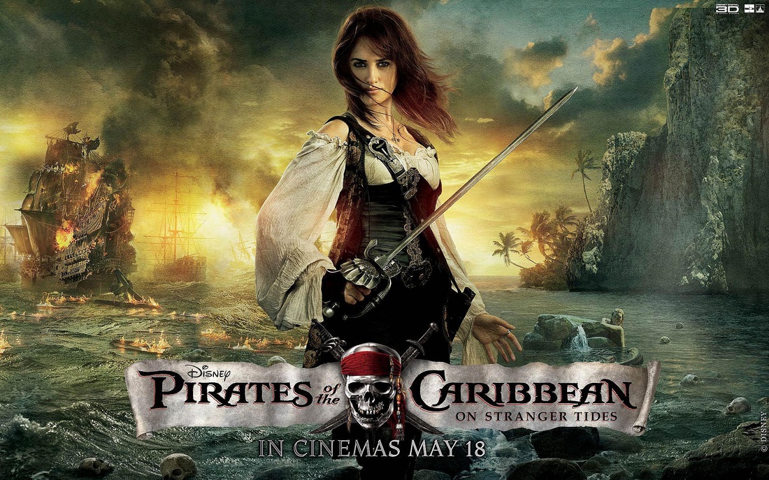 Penelope Cruz As Angelica Teach Pirates Of The Caribbean On Stranger Tides Greatest Props In