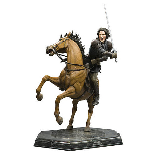 Chronicles of Narnia Prince Caspian and Steed Statue