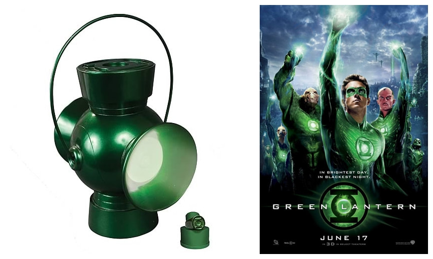 Green Lantern Power Battery and Ring 1:1 Scale Prop Replica