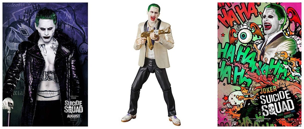 Jared Leto as The Joker Suit Version: Suicide Squad Movie Collectible Figure