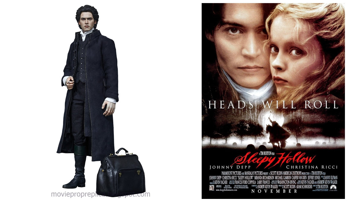 Johnny Depp as Ichabod Crane: Sleepy Hollow Movie Collectible Figure