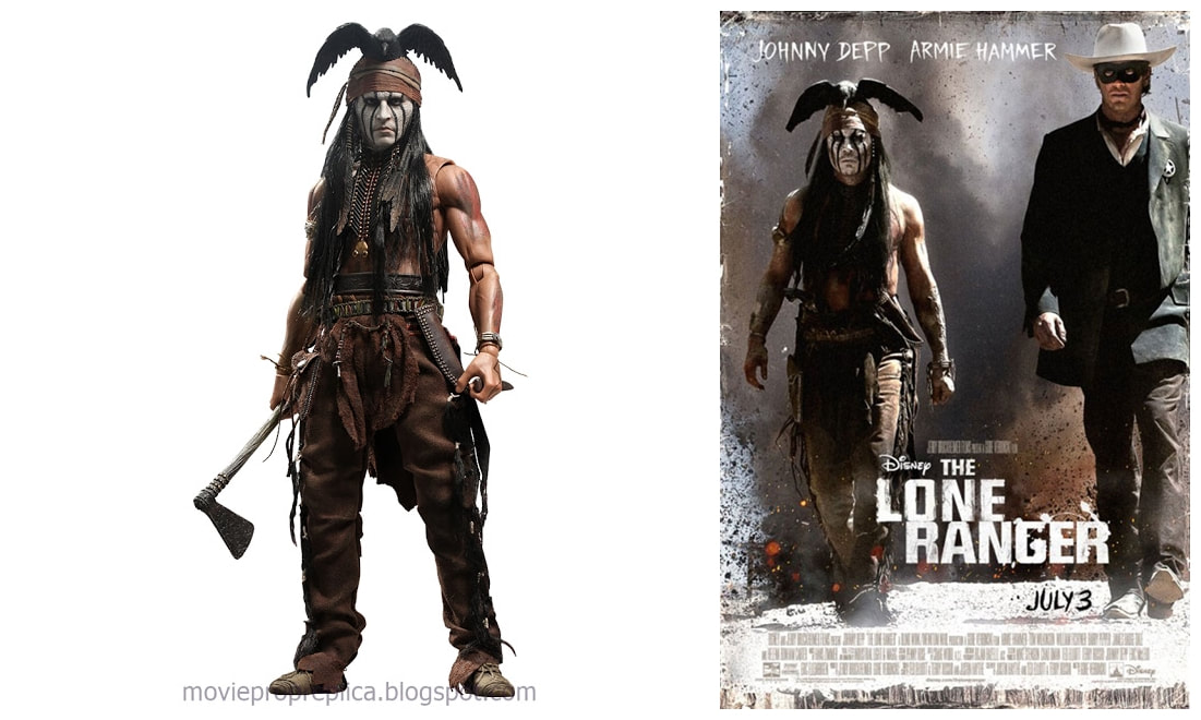 Johnny Depp as Tonto: The Lone Ranger Movie Collectible Figure