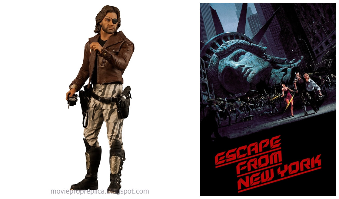 Kurt Russell as Snake Plissken: Escape from New York Movie Collectible Figure