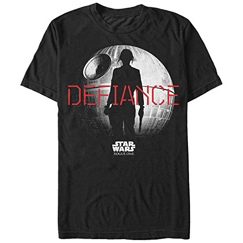 Star Wars Men's Rogue One Jyn Death Defiance Graphic T-Shirt